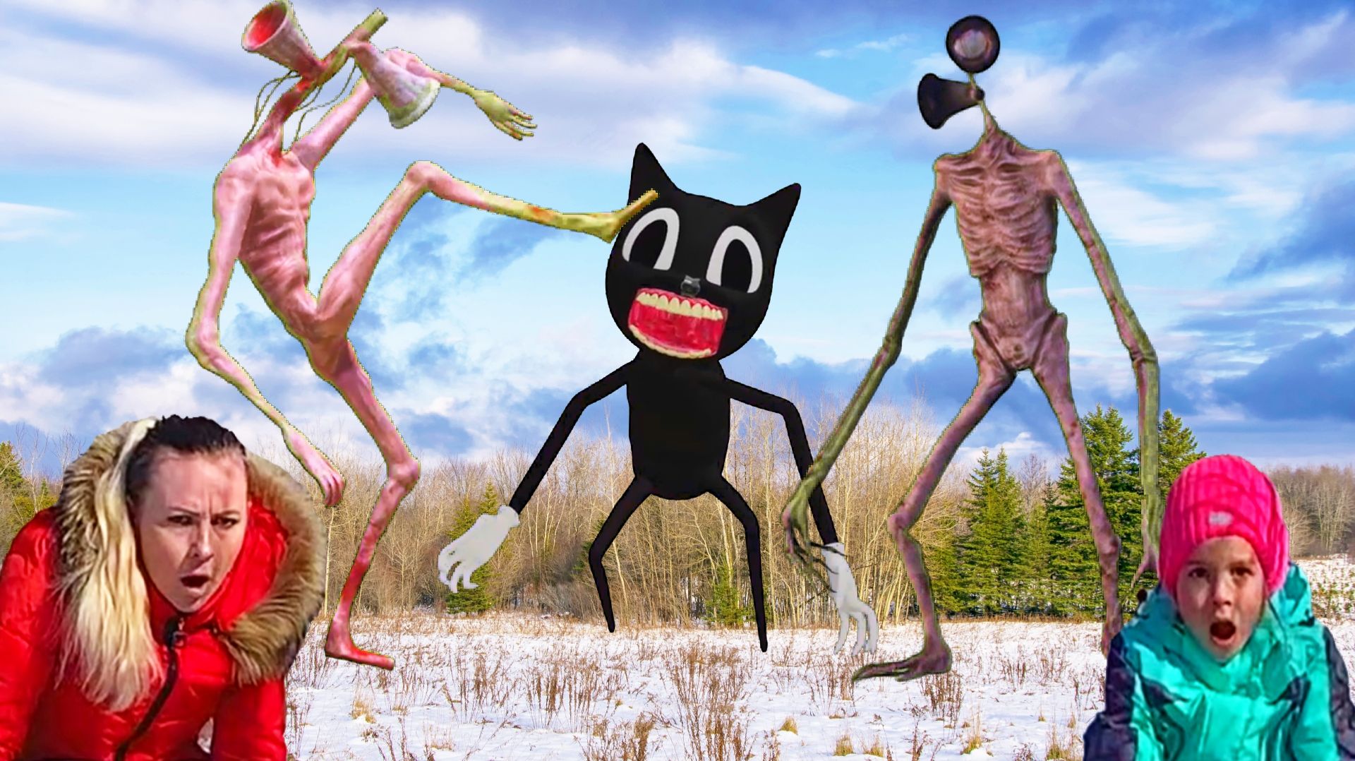 СИРЕНОГОЛОВЫЕ В РЕАЛЬНОЙ ЖИЗНИ смотреть онлайн