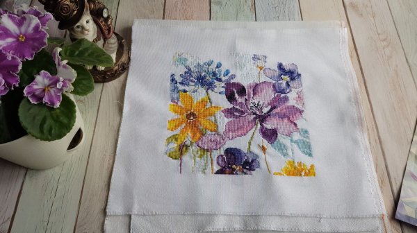 Вышивка крестом. Итоги 3х месяцев. Август