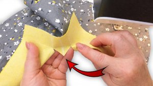 НОВЫЙ СПОСОБ шитья выреза горловины