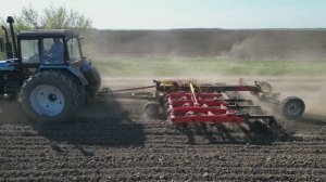 Культиватор КПУ-5 и МТЗ-1221 - когда душа поет!