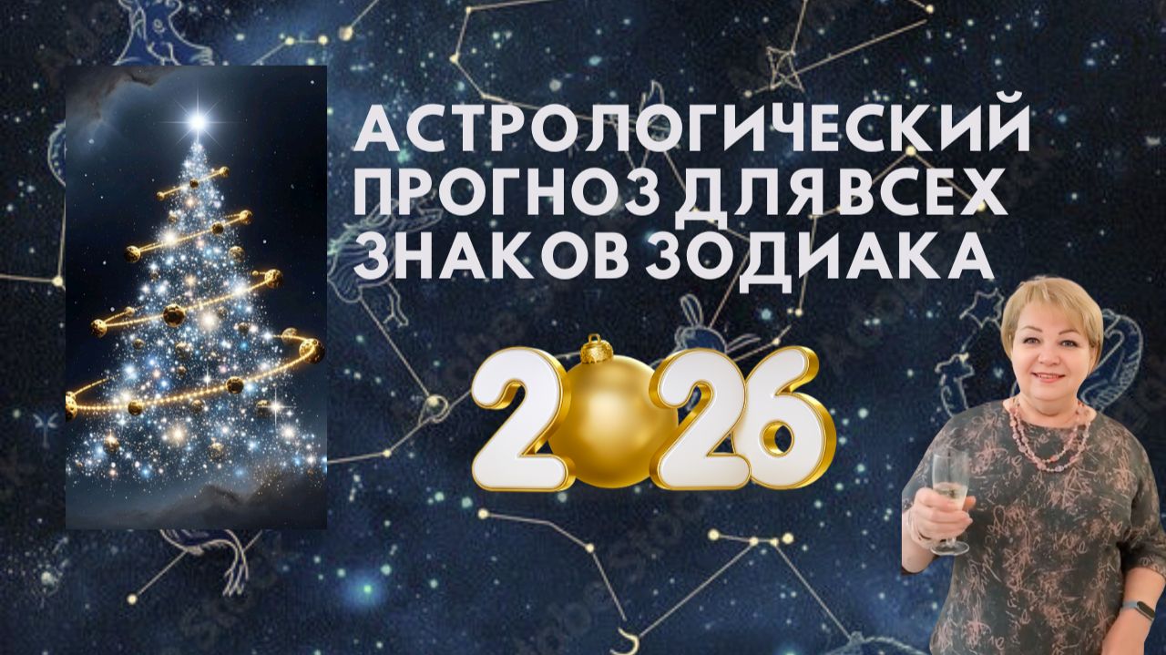 Астрологический прогноз на 2026 год для всех знаков Зодиака смотреть онлайн