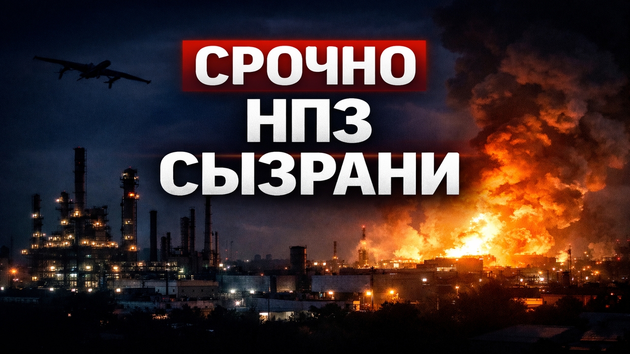 СРОЧНО: БПЛА над Сызранью — сообщения о вспышке в районе НПЗ