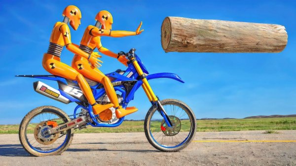 Опасные объекты и автокатастрофы #1😱 | BeamNG.Drive|Бемиджи Драйв