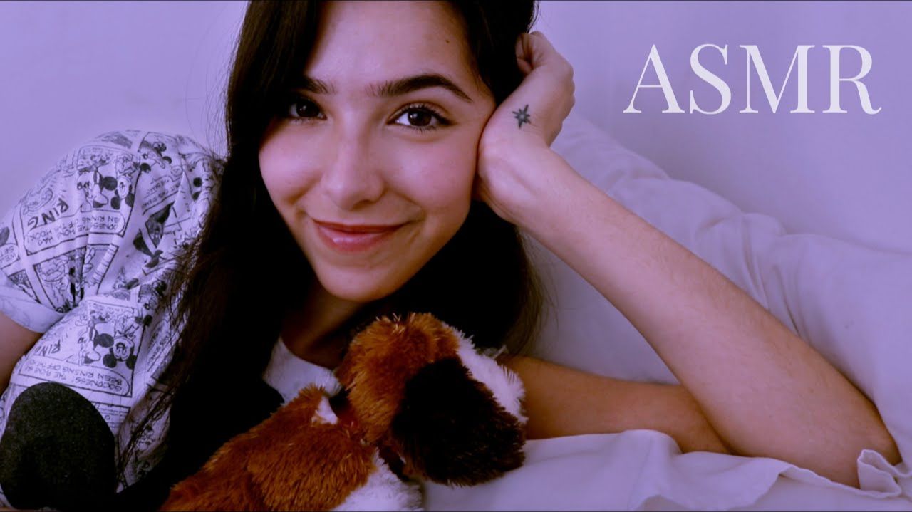 ASMR For When You Can't Sleep (Scalp massage, face brushing, ear touching, hair touching...) смотреть онлайн