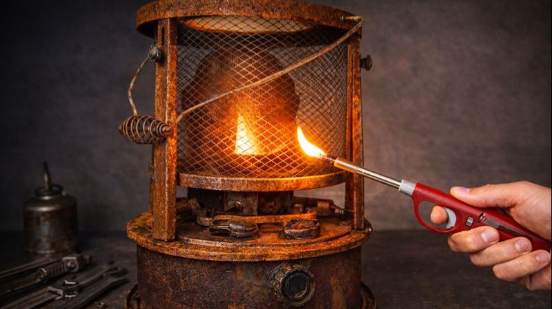 Реставрация Ржавой Керосиновой Печки смотреть онлайн