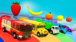 Мультики про машинки - Развивающий, обучающий мультфильм для детей - Песня для малышей