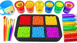 ИГРАЕМ В СЛАЙМЫ И ШАРИКИ  АСМР ВИДЕО ДЛЯ ДЕТЕЙ ДЕТСКИЙ КАНАЛ ИГРАЛКИ-ЗАЛИПАЛКИ