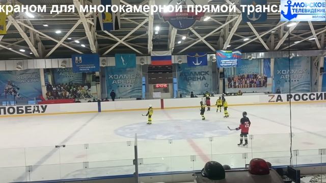 Хоккей в городе Холмск на кубок Деда Мороза 27 декабря 2025 г. Морские львы 15 -11 Авангард смотреть онлайн