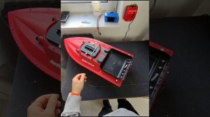Фиксация оснастки в бункере кораблика RedBot