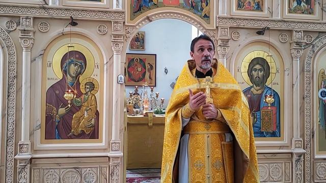 Неделя 29-я по Пятидесятнице, святых праотец. 28.12.2025 смотреть онлайн