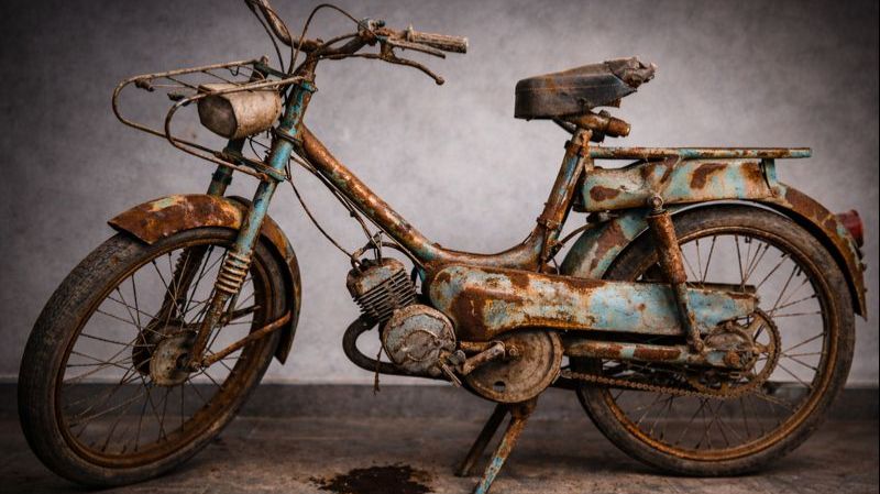 Реставрация Ржавого Мопеда 1970 года смотреть онлайн