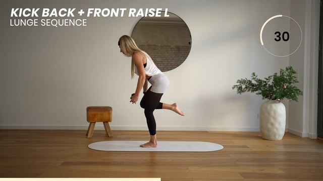 Ягодицы и ноги будут гореть | Усиленный пилатес | 40 минут