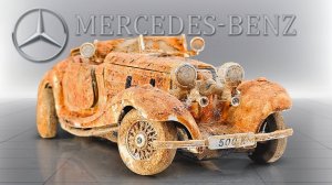 Mercedes Benz 500K 1936 РЕСТАВРАЦИЯ МОДЕЛЬКИ АВТО