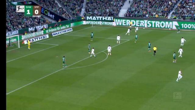 Вердер-Санкт Паули/Обзор матча смотреть онлайн