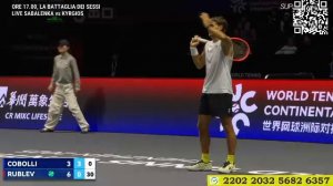 Ига Швентек/Валентин Вашеро - Андрей Рублев/Елена Рыбакина