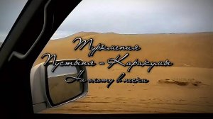 #Туркмения #Каракумскаяпустыня #дорогавКаракумах #наохотувпески