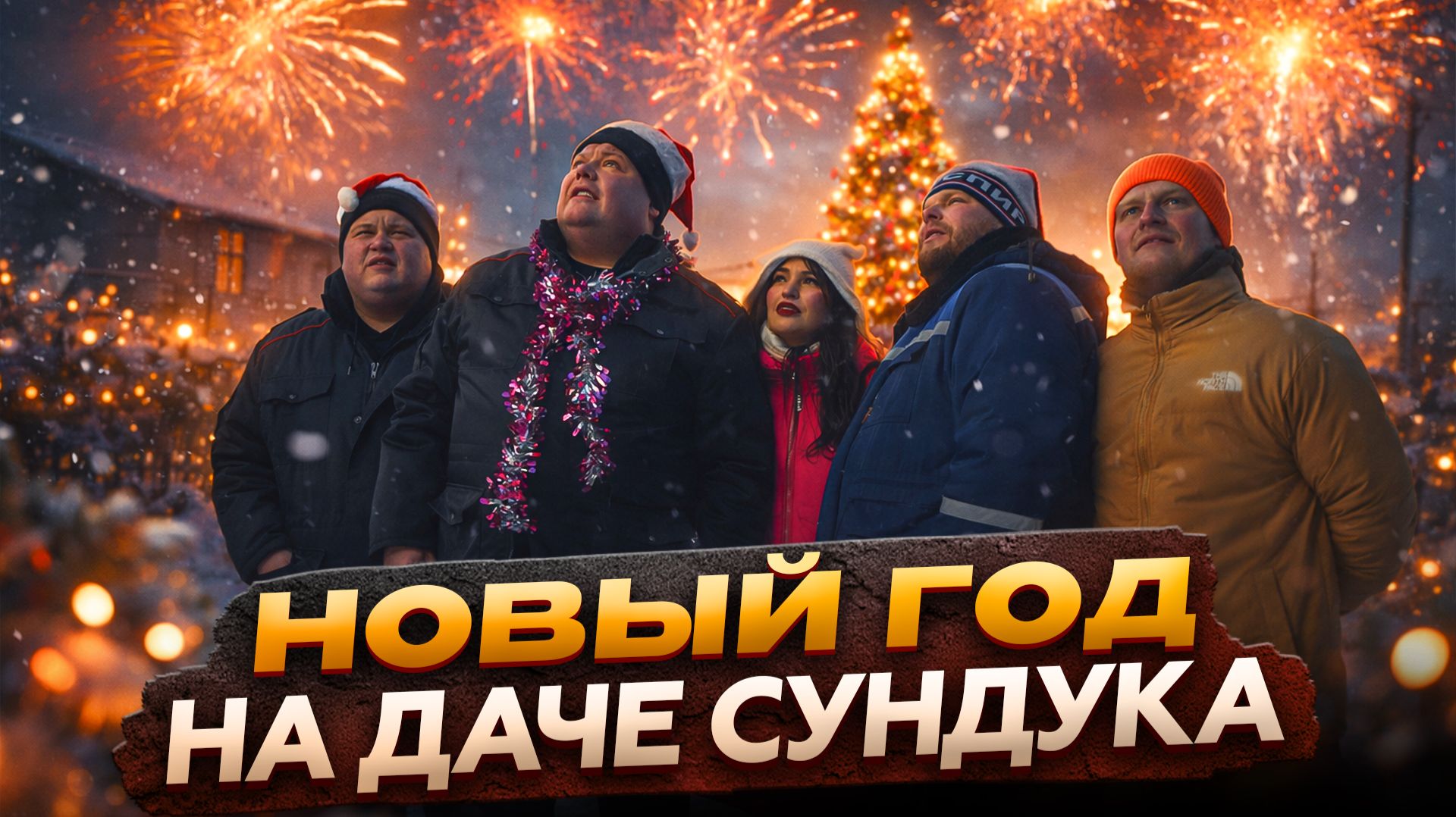 НОВЫЙ ГОД НА ДАЧЕ СУНДУКА смотреть онлайн