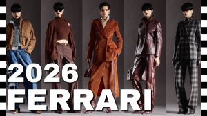✔️ FERRARI коллекция PRE-FALL 2026 с ДЕТАЛЯМИ крупным планом, LOOKBOOK
