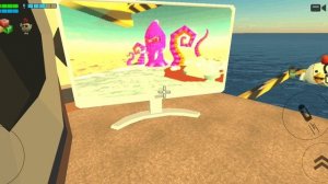 Человек нырнул в озеро и его съел монстр в чикен ган