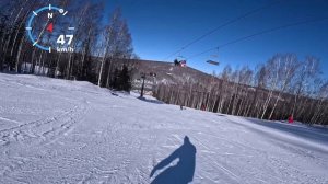 Snowboarding. Gubaha 2025 season finale