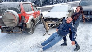 Настя Туман забрала мою BMW X5M. Реанимация Toyota Prado. ПРОБЛЕМНЫЙ перегон АВТО.