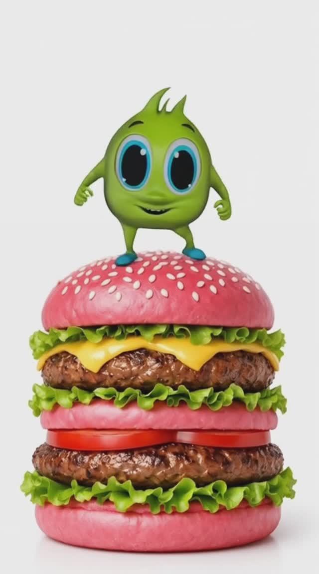 Хелпик любит бургеры 🍔