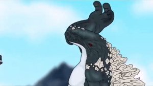 Кашалот Годзилла против кита Годзилла