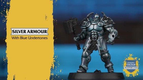 10 Silver Armour With Blue Undertones