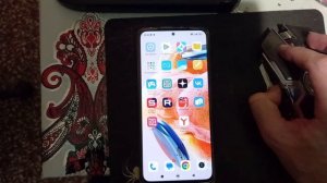 Подключил мышку к смартфону