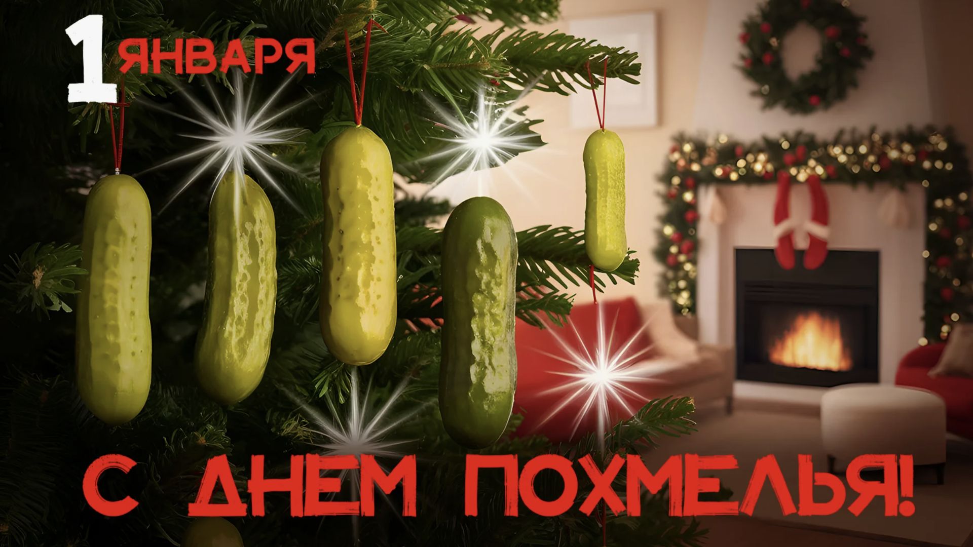 С Новым годом! с 1 января! Поздравление для друзей смотреть онлайн