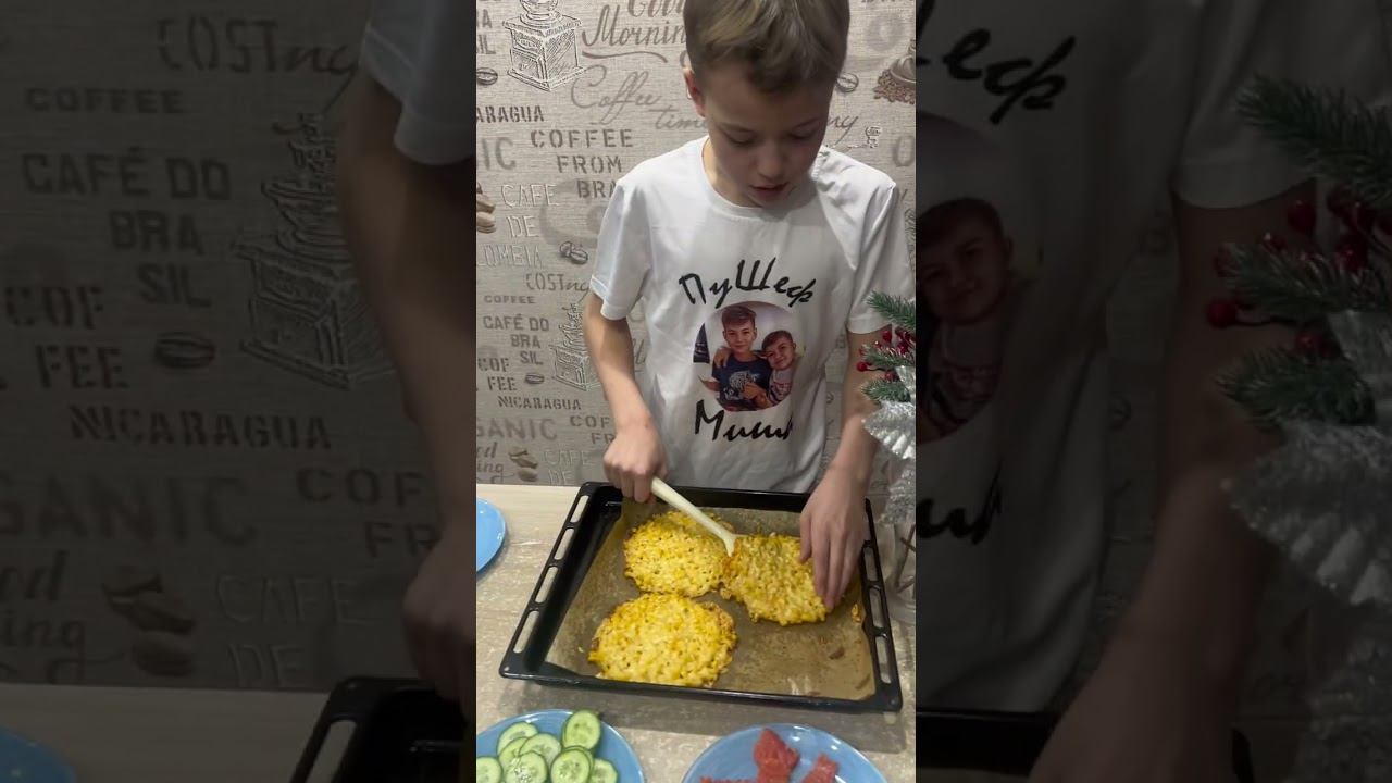 Кукурузная лепешка с начинкой