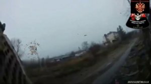 🔴Видео с нашлемной камеры колумбийского наёмника во время получения люлей в Купянске.🔴
