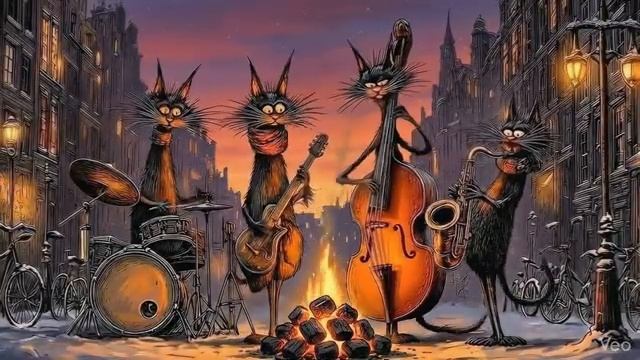 Firelight & Footsteps – Deep Bass Jazz for Late-Night Calm & Concentration смотреть онлайн