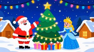 🎄 Волшебство Рождества с Дедом Морозом и Принцессой! ✨
