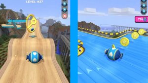 Going Balls  Super Speed run Gameplay New Update Level 1637 to 1640 Race