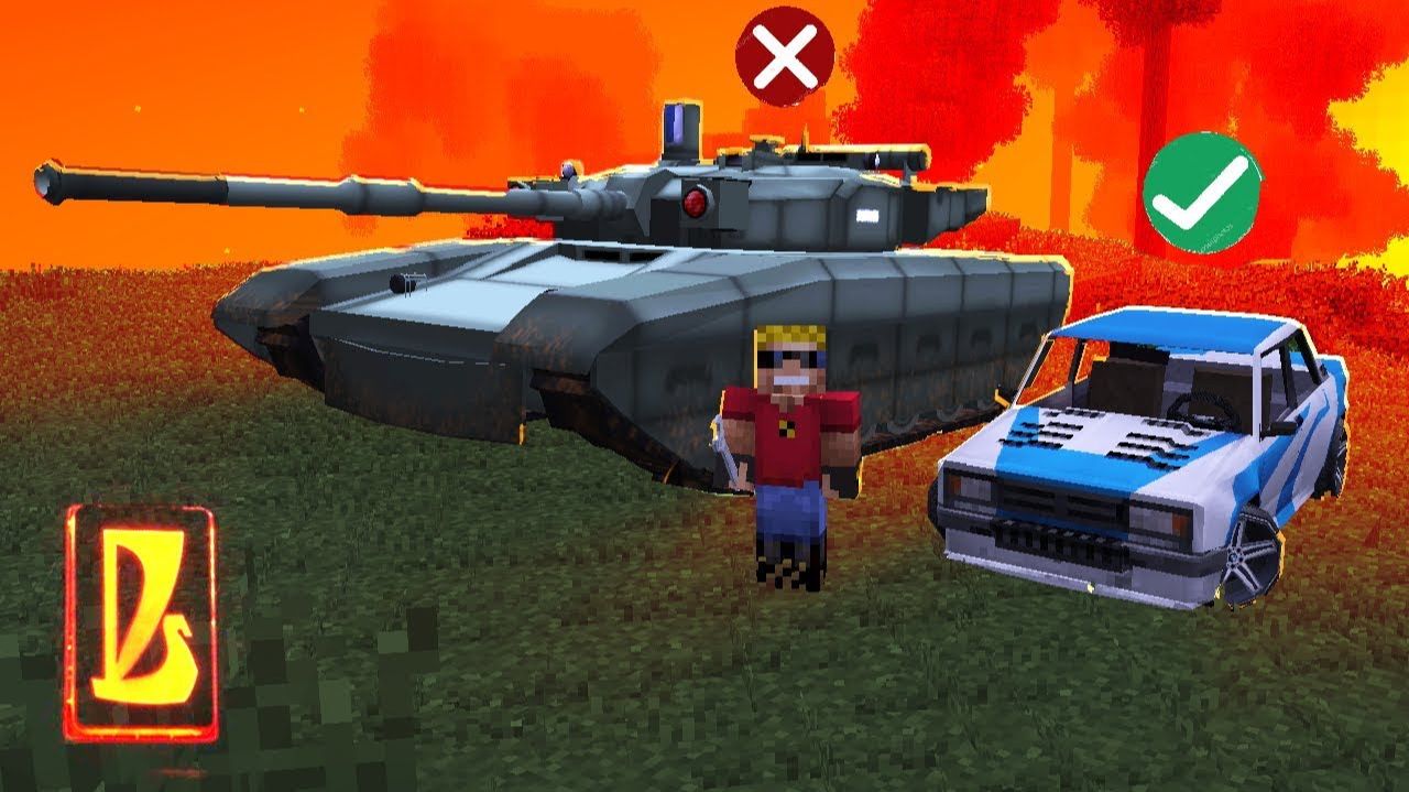 ЧТО ЛУЧШЕ, ТАНК ИЛИ ЖИГУЛИ？! ｜ Восстановление жигулей в Майнкрафте