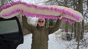 Зимний букет, гигантский кивсяк и снежное чудо