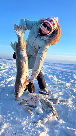 Огромная щука на миллион просмотров