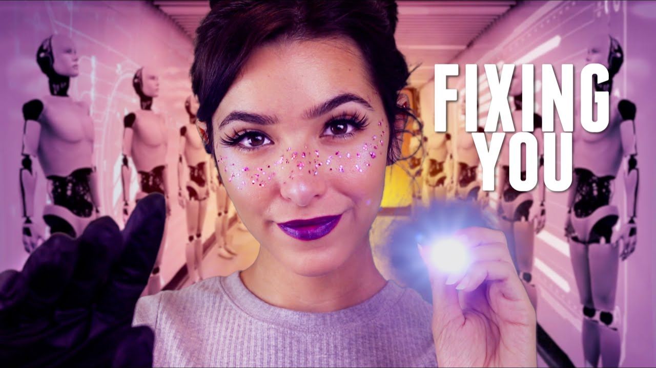 ASMR Fixing You: Before You Go On Sale (Ear exam, Cranial nerve exam, Ear massage, face brushing...) смотреть онлайн