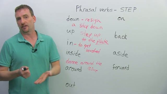 10  STEP  Phrasal Verbs In English Step Up, Step Down, Step In...