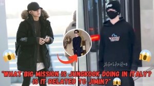 Срочная новость! Чонгук в Италии с важной миссией, и роль Чимина в центре внимания ARMY! 🇮🇹🔥