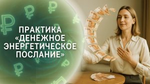 Практика «Денежное энергетическое послание»