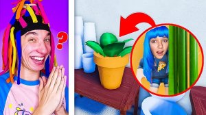 КИТАЙКА И КСЮША ИГРАЮТ В МЕГА ПРЯТКИ!