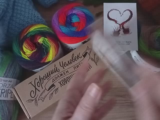 Три готовые работы и десерт ВАУВАЩЕЕЕЕЕ!!!!! #вязовлог #handmade #распаковка