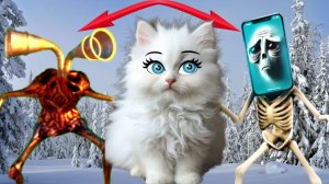 EZ! Новогодний пранк от Сиреноголового!  Пот Хотспот и Окак в шоке!