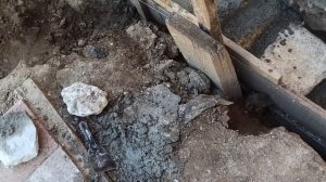 4-6 сентября 2025г.Разметила и залила фундамент для пристройки.