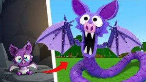 ЛЕГО Новая версия обновления 99 ночных секретов летучей мыши и гигантской длинной змеи - Lego