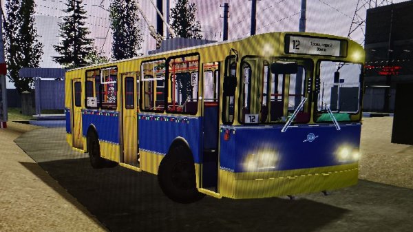 Езжу на Зиу-682V 013| Trolleybus fs, Garrys mod