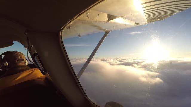 Cessna 172 - полет глазами пассажира смотреть онлайн