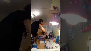 утренняя уборочка в комнате 💙❄️